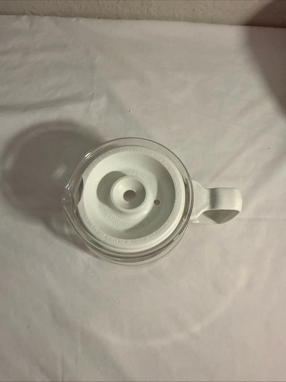 Mr. Coffee 4 Cup D40 Glass White Carafe & Lid